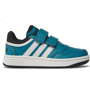 Sneakersy adidas Hoops Mid 3.0 Shoes Kids IF7753 Tyrkysová