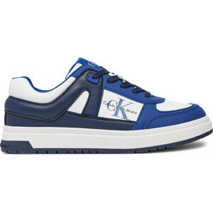 Sneakersy Calvin Klein Jeans Low Cut Lace-Up/Sneaker V3X9-81060-1355 S Tmavomodrá