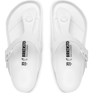 Žabky Birkenstock Gizeh 0128221 Bílá