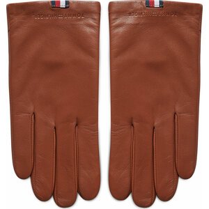 Dámské rukavice Tommy Hilfiger Casual Leather Gloves AM0AM07882 GB8