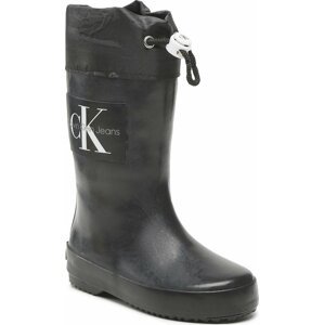 Holínky Calvin Klein Jeans Rain Boot V3X6-80425-0083 M Black 999