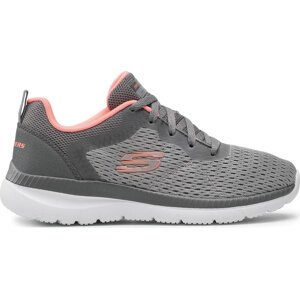 Sneakersy Skechers Quick Path 12607/GYCL Šedá