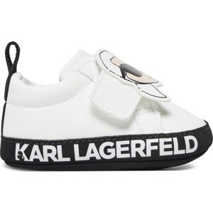 Sneakersy Karl Lagerfeld Kids Z30320 Bílá