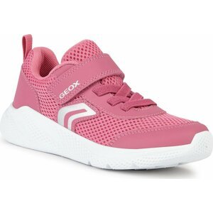 Sneakersy Geox J Sprintye Girl J36FWB 01454 C8295 D Fuchsia/Silver