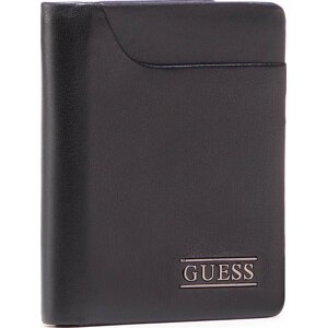Malá pánská peněženka Guess New Boston Slg SMNEWB LEA46 BLA