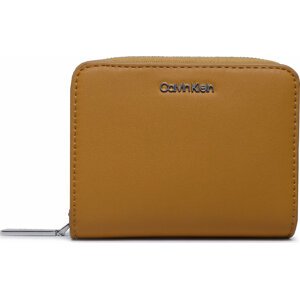 Malá dámská peněženka Calvin Klein Ck Must Z/A Wallet W/Flap Md K60K607432 KB7
