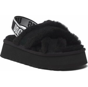 Bačkory Ugg W Disco Cross Slide 1121550 Blk