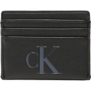 Pouzdro na kreditní karty Calvin Klein Jeans Sculpted Cardholder 6Cc Mono K60K610094 BDS