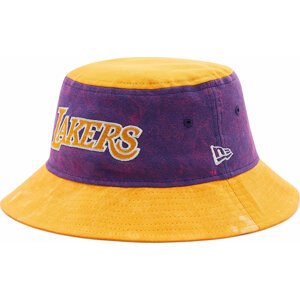 Klobouk New Era LA Lakers Washed Pack Bucket 60240496 Žlutá