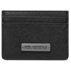 Pouzdro na kreditní karty KARL LAGERFELD 226M3227 Black A999