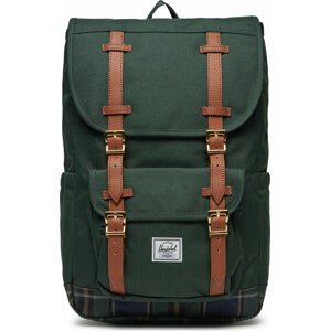 Batoh Herschel Little America Mid 11391-06016 Darkest Spruce Winter Plaid