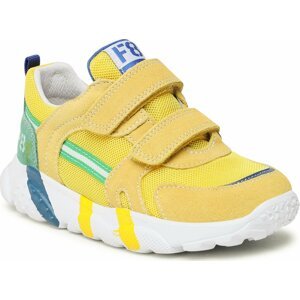 Sneakersy Naturino Falcotto by Naturino Stripe Vl. 0012017461.01.1G10 S Yellow/Green