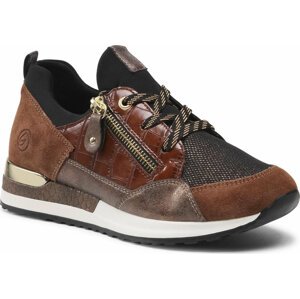 Sneakersy Remonte R2529-25 Brown Combination