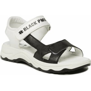 Sandály Primigi 3890122 D Iridescent White-Black
