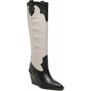 Kozačky Bronx High boots 14287-AG Black/Off White 2295