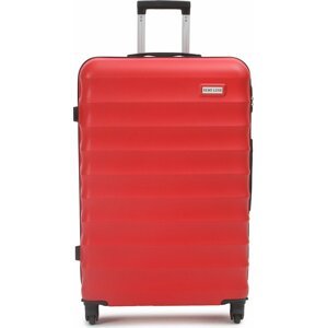 Velký tvrdý kufr Semi Line T5578-6 Červená