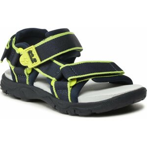 Sandály Jack Wolfskin Seven Seas 3 K 4040061 Navy/Lime