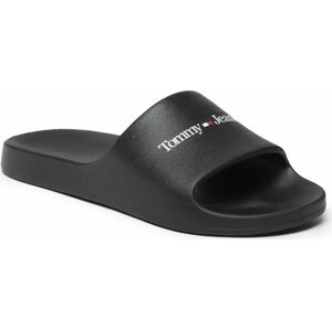 Nazouváky Tommy Jeans Basic Slide EM0EM01144 Black BDS