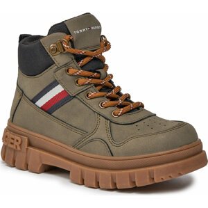 Kotníková obuv Tommy Hilfiger T3B5-33157-0316409 M Mud 409