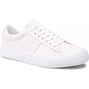 Sneakersy Polo Ralph Lauren Sayer RF104059 Pale Pink Recycled Canvas w/ White PP