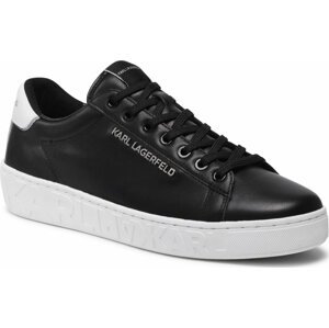 Sneakersy KARL LAGERFELD KL51019 Black Lthr