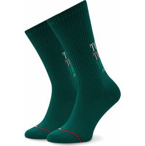 Klasické ponožky Unisex Tommy Jeans 701220282 Green 002