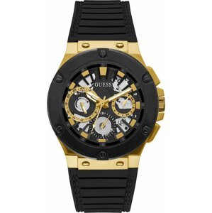 Hodinky Guess Circuit GW0487G5 BLACK/GOLD