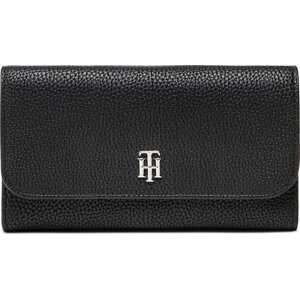 Velká dámská peněženka Tommy Hilfiger Th Element Large Flap Wallet AW0AW13663 BDS