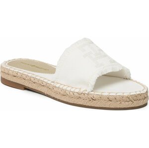 Espadrilky Tommy Hilfiger Flat Sandal FW0FW07103 Ecru Denim 0LE