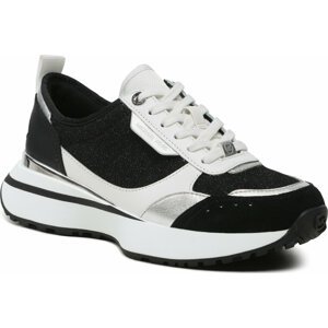 Sneakersy MICHAEL Michael Kors Flynn Trainer 43S3FYFS2D Blk/Opticwht