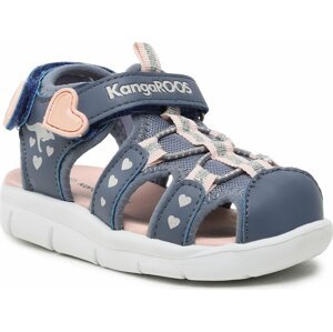 Sandály KangaRoos K-Mini 02035 000 4376 Grisaille/Frost Pink