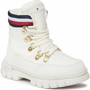 Kozačky Tommy Hilfiger T3A5-33062-1047101 M Ivory 101