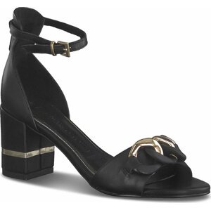 Sandály Marco Tozzi 2-28306-20 Black/Gold 085