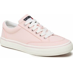 Tenisky Tommy Jeans Lace Up Nylon EN0EN02157 Misty Pink TH2