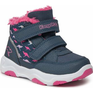 Kotníková obuv KangaRoos KS-Goku V 02220-000-4204 Dk Navy/Daisy Pink