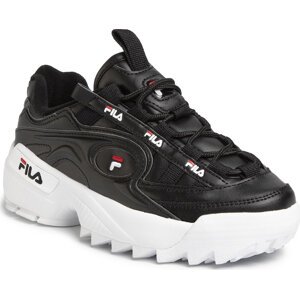 Sneakersy Fila D-Formation Wmn 1010856.13S Black/White/Fila Red
