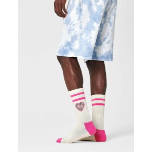 Dámské klasické ponožky Happy Socks BAY01-1700 Béžová