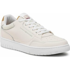 Sneakersy Tommy Hilfiger Basket Core Leather FM0FM04693 Whisper White YAU