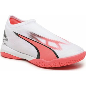 Boty Puma Ultra Match+ Laceless Junior Indoor Soccer 107517 01 White
