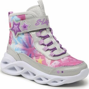 Kotníková obuv Skechers Sweet Starz 302690L/SMLT Silver/Multi