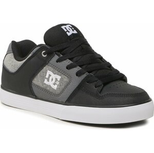 Sneakersy DC Pure Shoe 300660 Black/White/Armor KWA