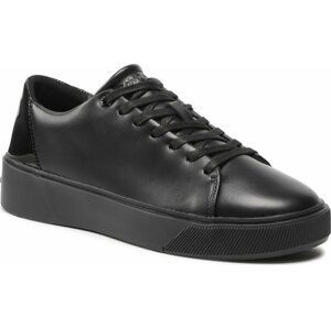 Sneakersy Calvin Klein Low Top Lace Up Festive HM0HM00869 Triple Black 0GJ