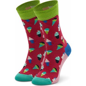 Vysoké dětské ponožky Happy Socks KICR01-3500 Barevná