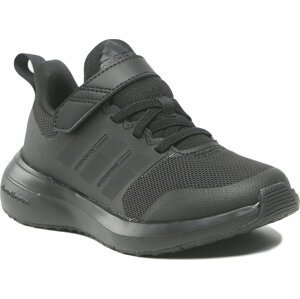 Boty adidas Fortarun 2.0 Cloudfoam Sport Running Elastic Lace Top Strap Shoes HP3118 Core Black/Core Black/Carbon