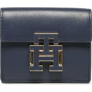 Malá dámská peněženka Tommy Hilfiger Push Lock Leather Wallet AW0AW14344 DW6