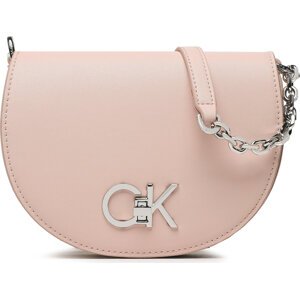 Kabelka Calvin Klein Re-Lock Saddle Bag Mini K60K609892 Růžová