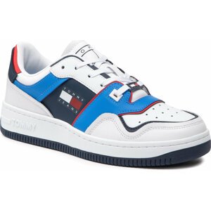 Sneakersy Tommy Jeans Archive Basket EM0EM01016 White YBR