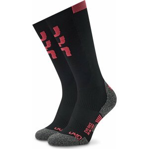 Lyžařské ponožky UYN S100035 Black/Pink Paradise B453