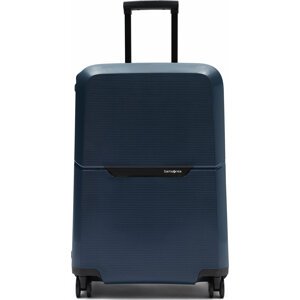 Střední Tvrdý kufr Samsonite Magnum Eco 139846 1549 1BEU Midnight Blue