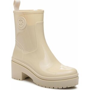 Polokozačky MICHAEL Michael Kors Karis Rainboot 40F3KSMB5Q Lt Cream